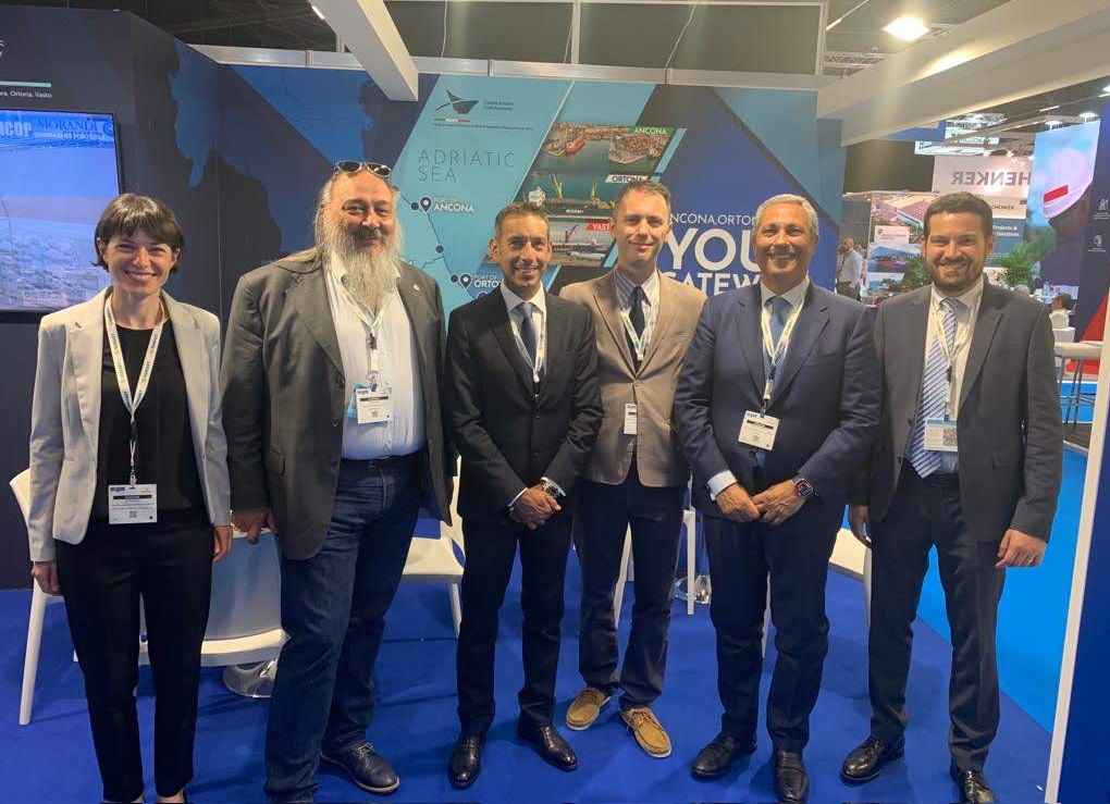 Adsp del mare Adriatico centrale alla fiera Breakbulk di Rotterdam