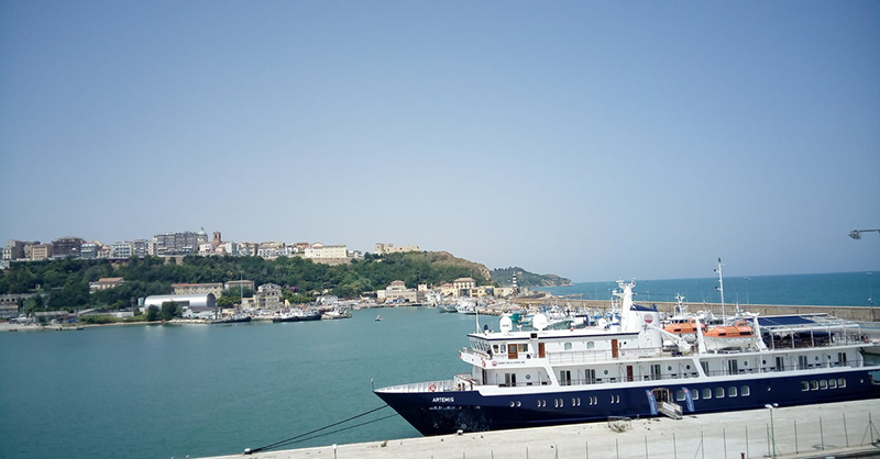 Porto di Ortona: domenica inizia la stagione 2024 delle crociere