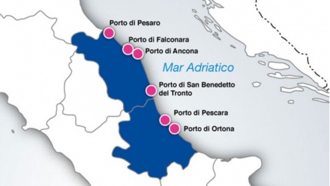 Porti di Ancona e Ortona, traffico merci in aumento