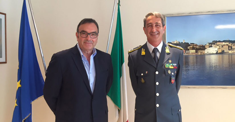 Incontro con il nuovo comandante regionale della Guardia di Finanza Gen. Carozza