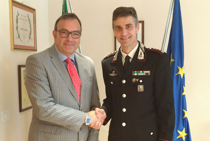 ANCONA: Visita nuovo Comandante Provinciale Carabinieri Carrozza