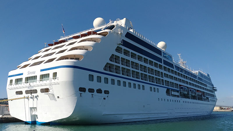 Porto di Ancona: quattro crociere in una settimana con 7.100 passeggeri